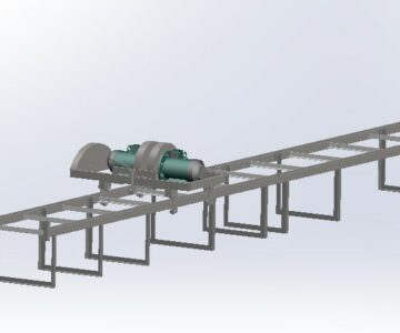 3D модель Кромкообрезной станок