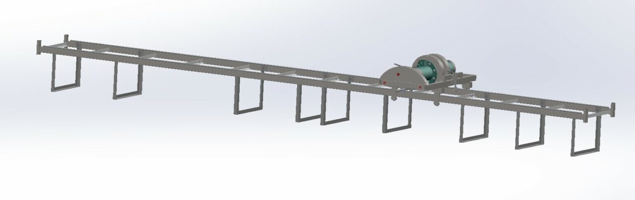 3D модель Кромкообрезной станок