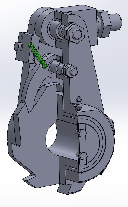 Чертеж 00-000.06.08.08.00СБ Механизм храповый в SolidWorks