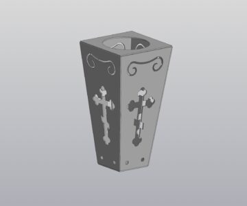 3D модель Ваза для искусственных цветов