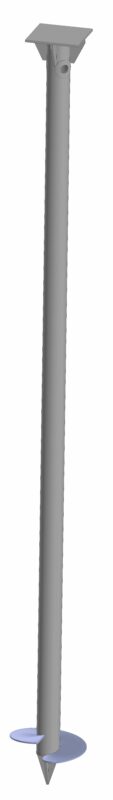 3D модель Свая винтовая СВС-108(5)-1-360(6)