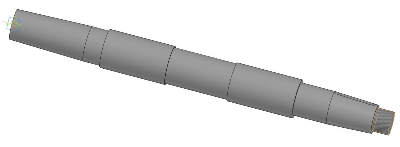 3D модель Запасные части валковой мельницы YGM 160