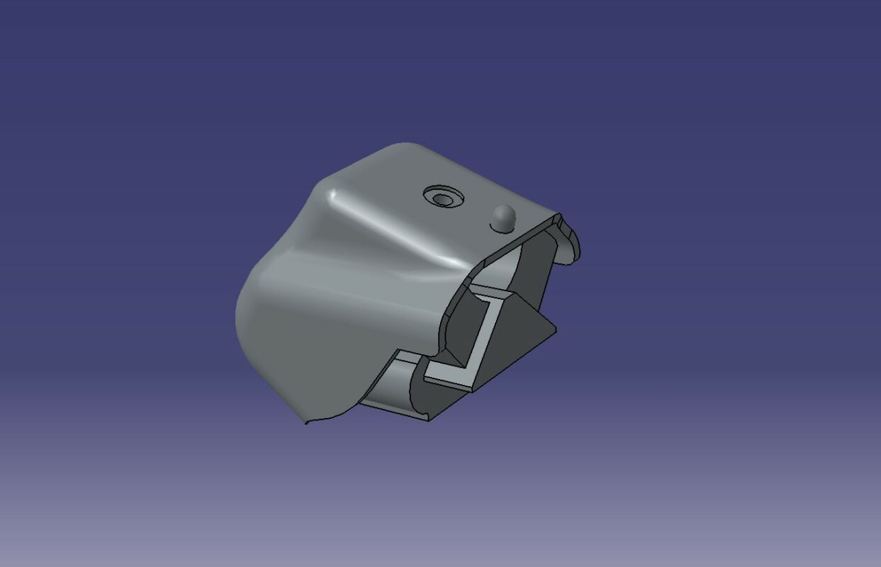 3D модель Подушка двигателя ГАЗон NEXT дв. ЯМЗ 534