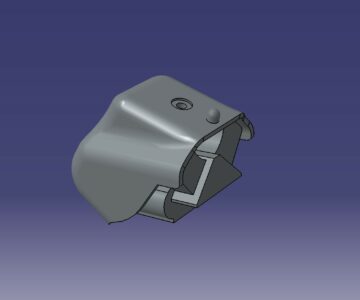 3D модель Подушка двигателя ГАЗон NEXT дв. ЯМЗ 534