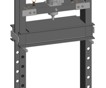 3D модель Пресс ручной гидравлический 6 тон.