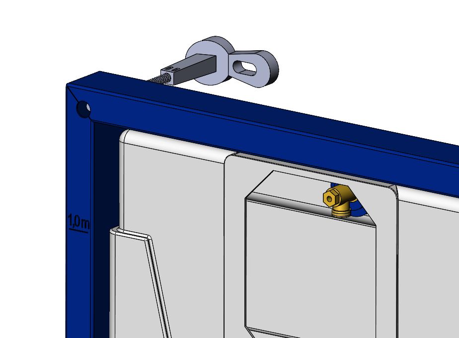 3D модель Инсталляция для унитаза Grohe Rapid SL