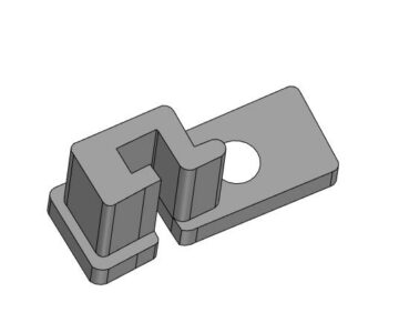 3D модель Крепление жалюзи