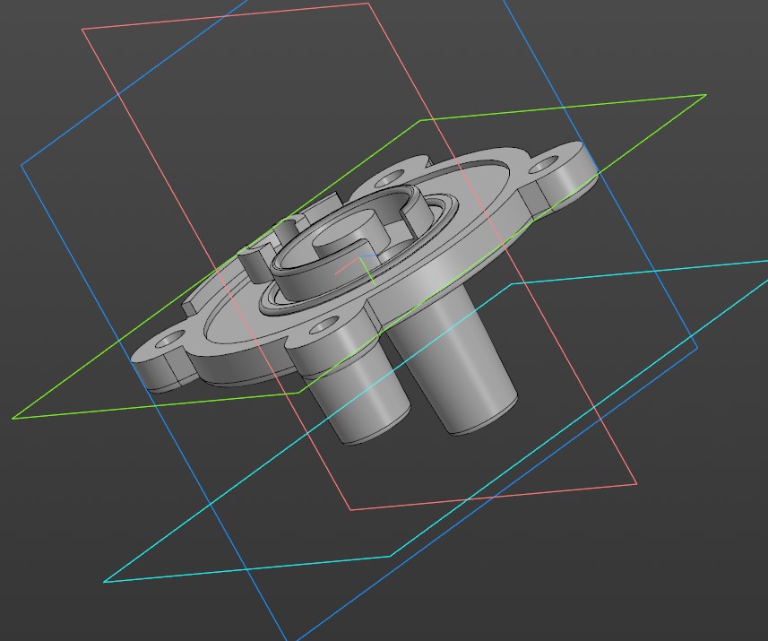 3D модель Модель водяного мембранного насоса Fiesta DC 6-12V