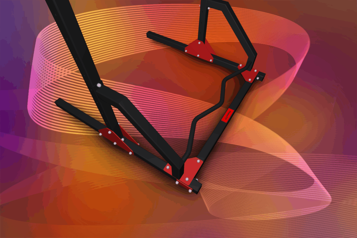 3D модель Турник+брусья+W-образная перекладина для отжиманий (напольный разборный регулируемый)