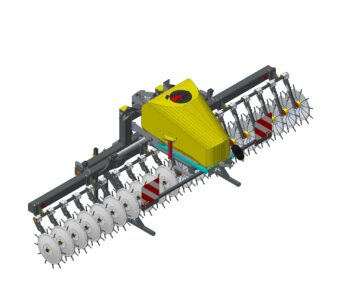 3D модель Аппликатор для внесение жидкого удобрений КАС