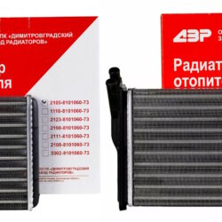 3D модель Радиатор отопителя ВАЗ 2101 - 2107 ДЗР 2105-8101060-73