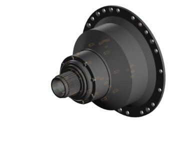 3D модель 3D макет редуктора бортового танка Т-72.