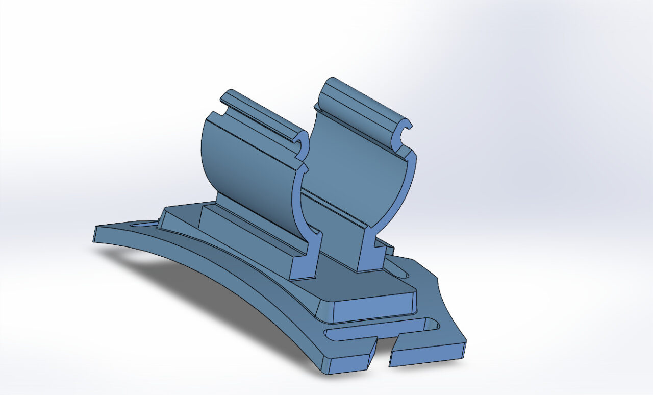 3D модель Держатель фонарика налобный