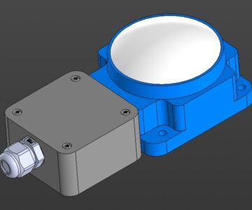 3D модель Датчик заштыбовки ДЗЕ-I71-...-К