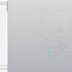 3D модель Этажерка под циклон размерами 5,6х5,6х11,1(h). Модель Advance Steel+чертежи