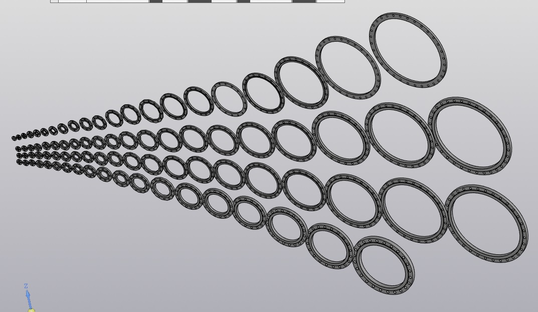 3D модель Фланцы плоские по ГОСТ 12820-80