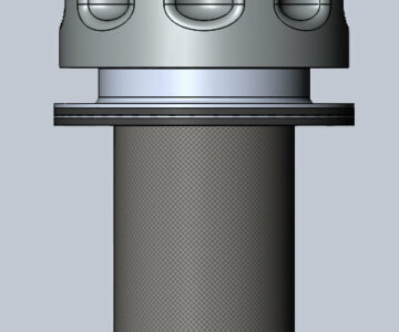 3D модель Горловина заливная TA80 (MP FILTRI)
