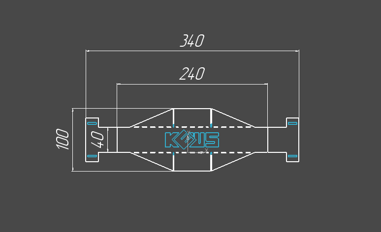 3D модель Защита для глушителя для KEWS K16
