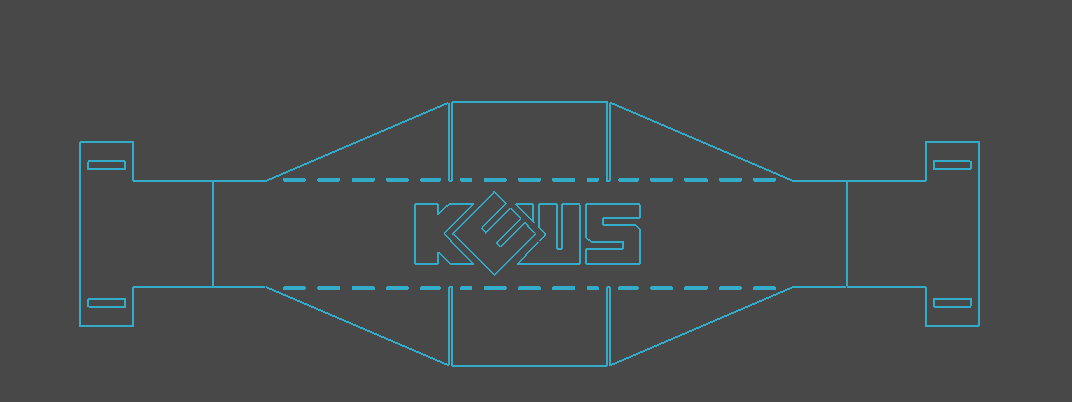3D модель Защита для глушителя для KEWS K16