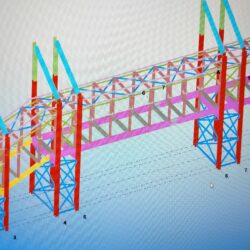 Чертеж Автоматическая пожарная сигнализация здания школы