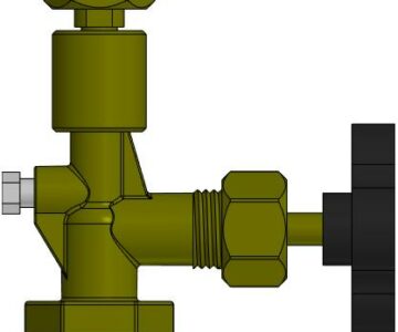 3D модель Клапан КЗИС-25л-В