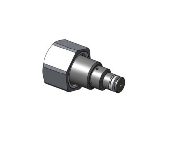 3D модель Предохранительный клапан КПС картриджного монтажа 70 МПа