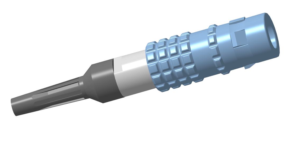 3D модель Разъём в сборе Lemo FGG. 0К.302
