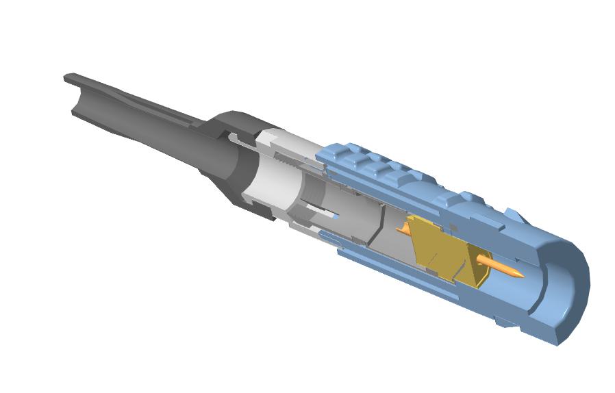 3D модель Разъём в сборе Lemo FGG. 0К.302