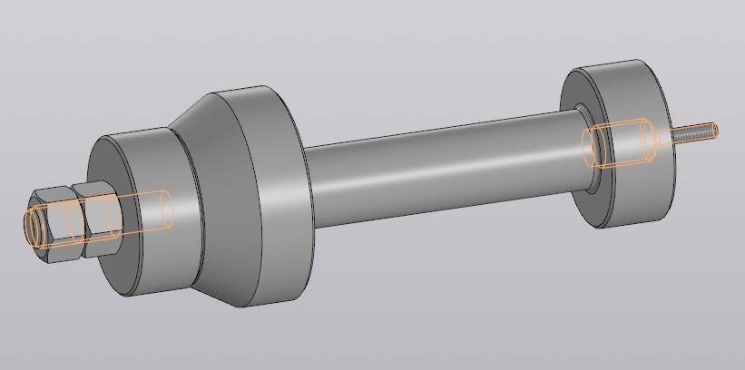 3D модель Модель обратного молотка