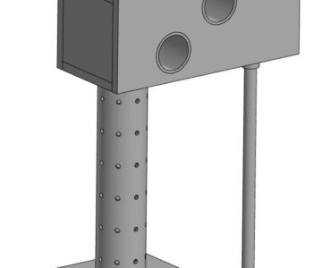 3D модель Печь на отработанном масле