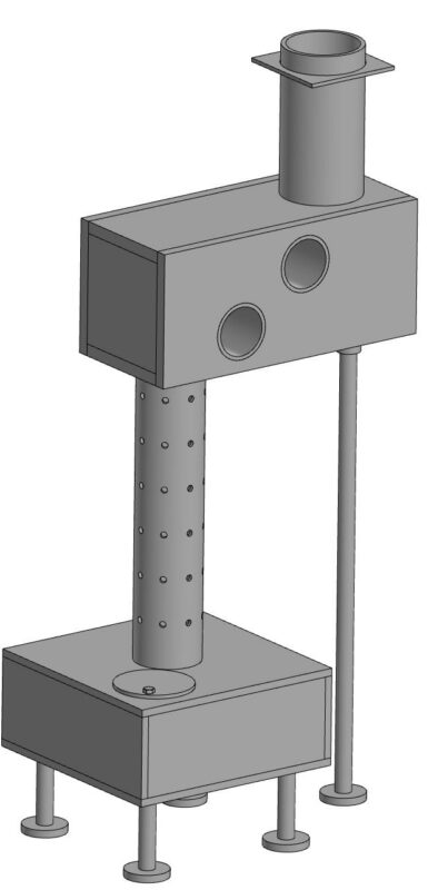 3D модель Печь на отработанном масле