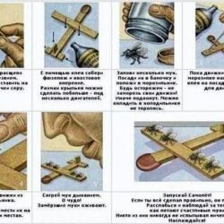 3D модель Модель зального метательного планера размахом 350 мм для начинающих