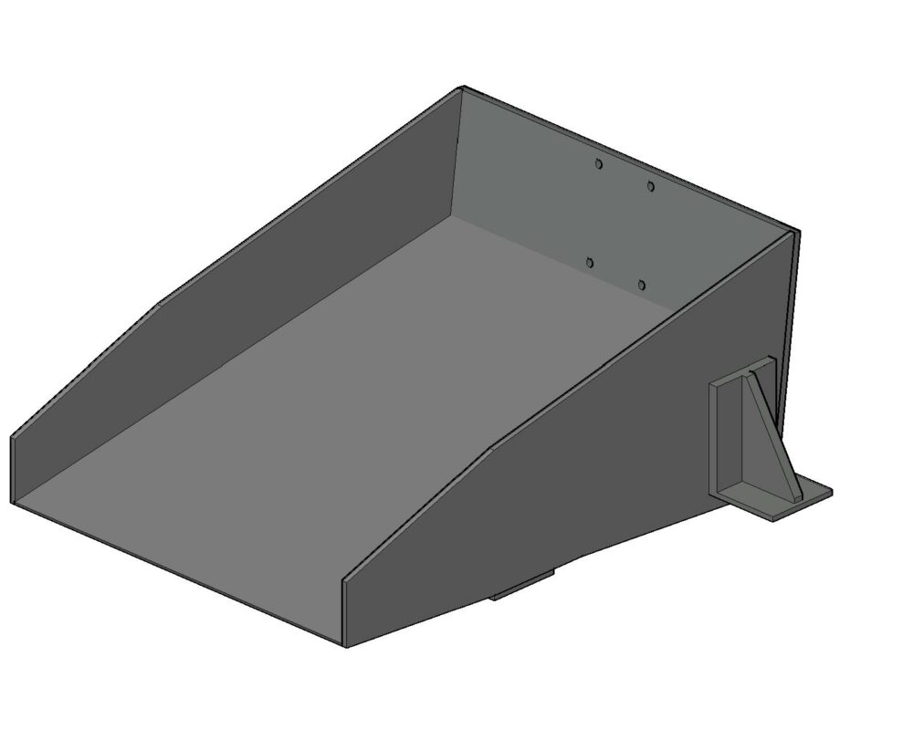 3D модель Лоток питателя (сепаратора железной руды)