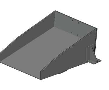 3D модель Лоток питателя (сепаратора железной руды)