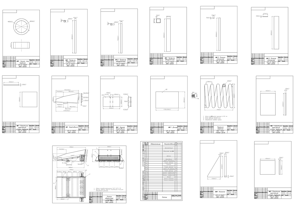 3D модель Лоток питателя (сепаратора железной руды)