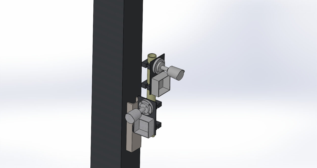 3D модель Установка камеры наблюдения