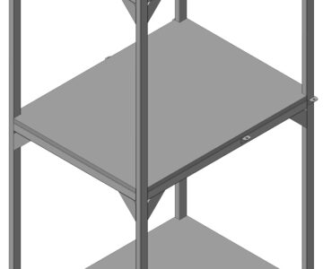 3D модель Подставка под сварочное оборудование