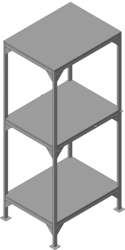 3D модель Подставка под сварочное оборудование