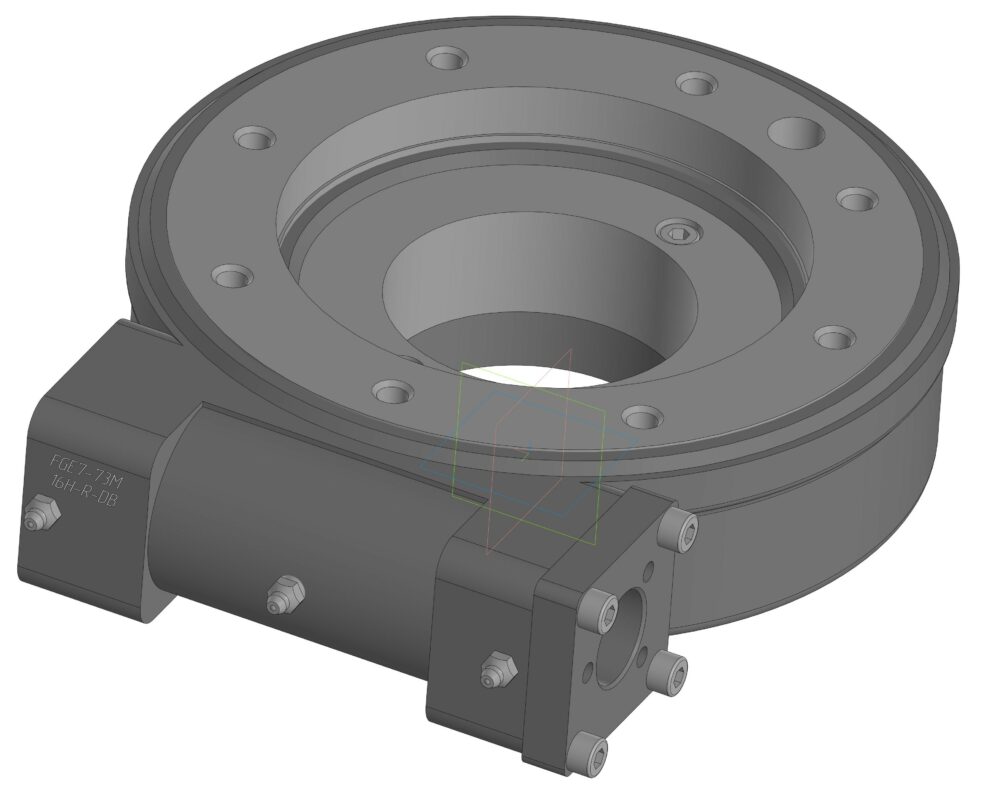 3D модель Поворотная платформа FGE7-73M-16H-R-DB