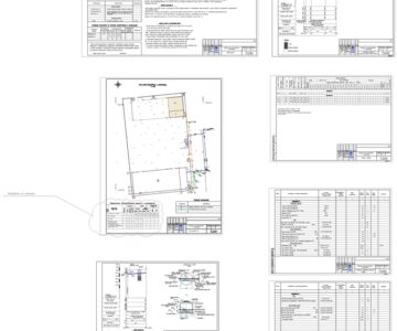 Чертеж Наружное водоснабжение и канализация производственного здания в г.Жанаозен.