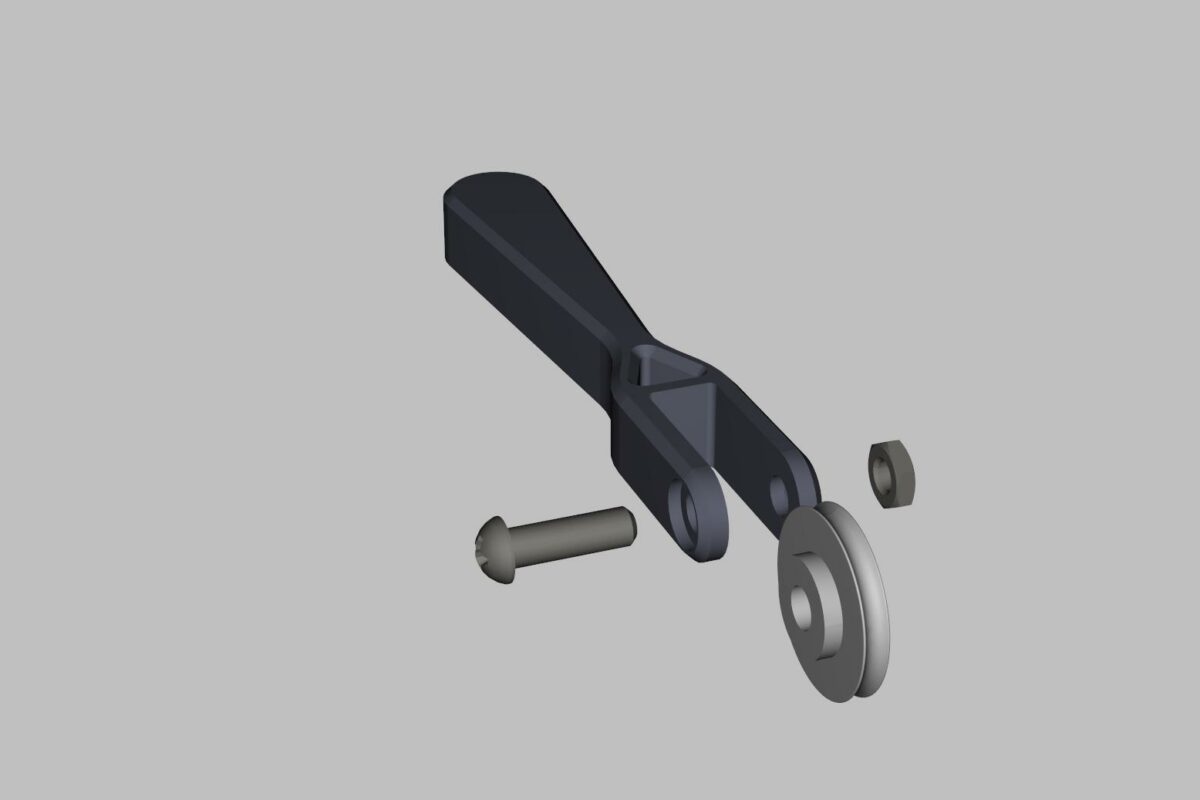 3D модель Ролик для закатки москитной сетки