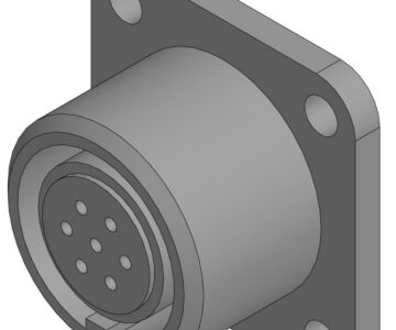 3D модель Розетка 2РМ18Б7Г1В1