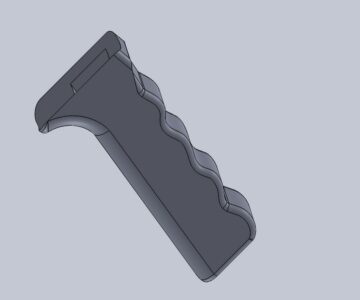 3D модель Ручка для пожарного ствола СПРУ