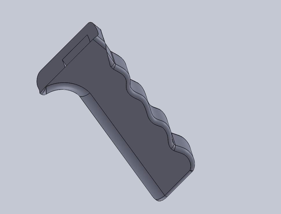 3D модель Ручка для пожарного ствола СПРУ