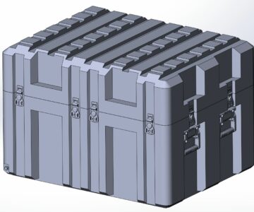 3D модель Контейнер Бастион СБ 9070-4022