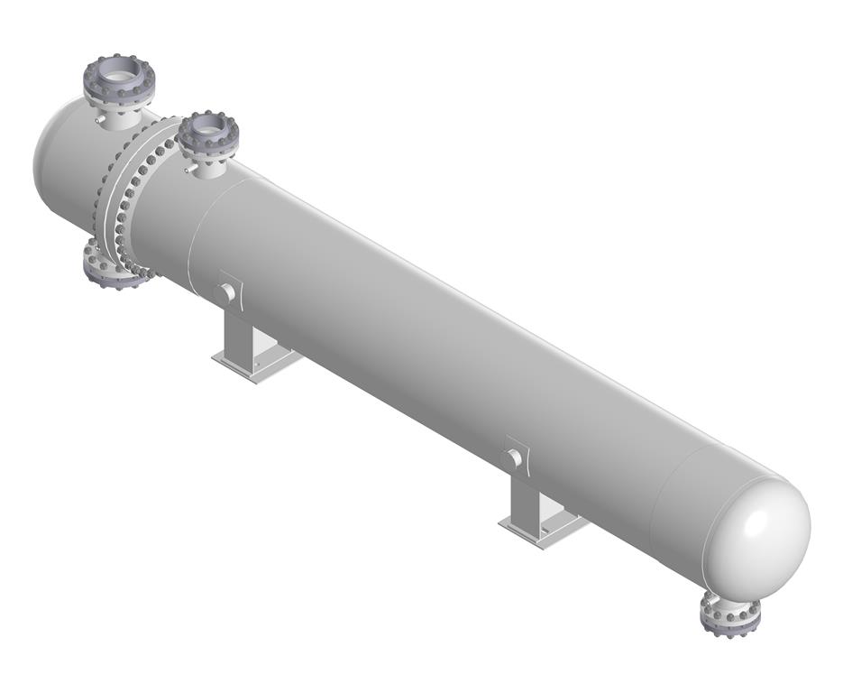 3D модель Теплообменник Т-302