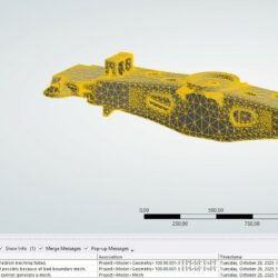 3D модель Балка надрессорная 100.00.001-5 тележки 18-100