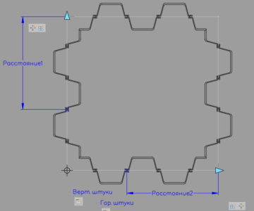 Чертеж Шпунтовая стенка (коробка) Ларсен Л5-УМ