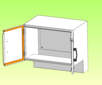 3D модель Шкаф электрический 550х585х360