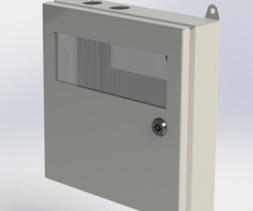 3D модель Шкаф коммуникационный 300 х 300 х 83мм